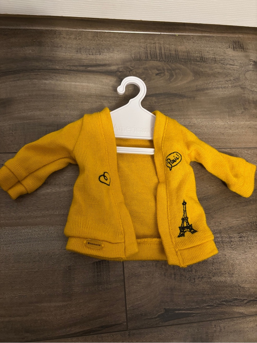 American Girl Doll Sunny Paris Cardigan